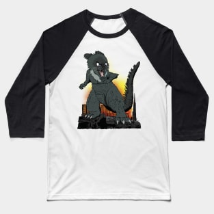 Catzilla Baseball T-Shirt